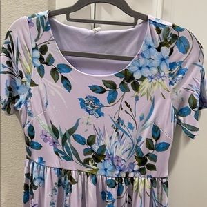 Pink Blush Maternity Dress